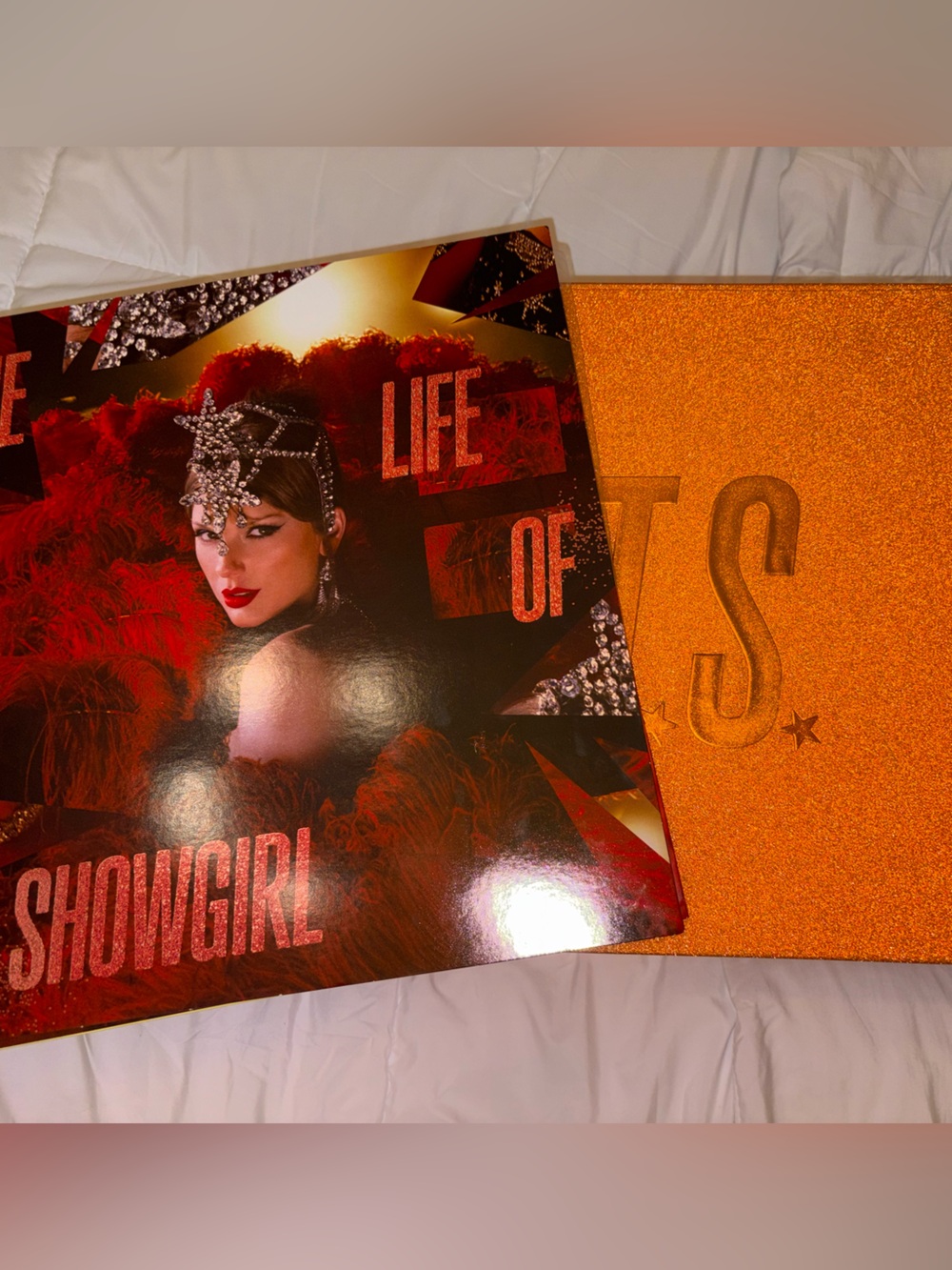 Showgirl Life of Showgirl limited edition vinyl, cardigan and cd